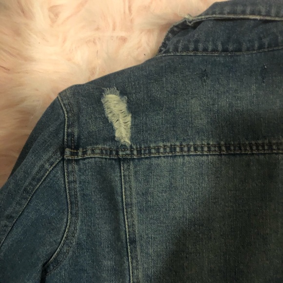 Dark denim jacket - Picture 4 of 5